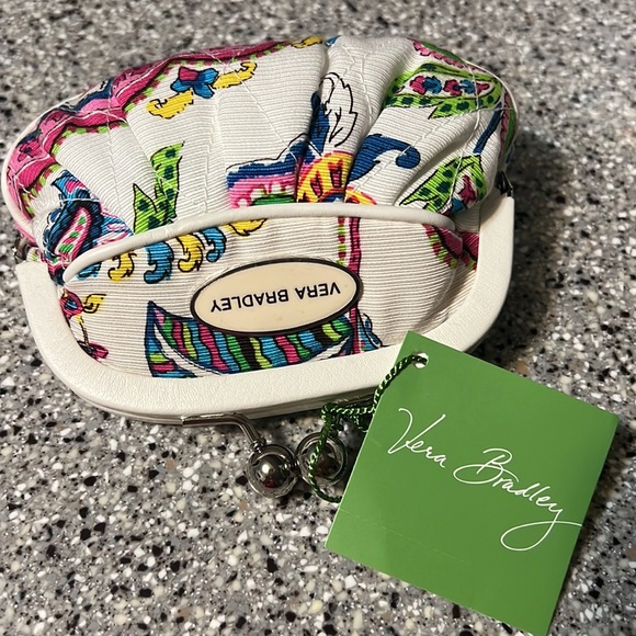 👛VERA BRADLEY KISSLOCK COIN PURSE - Picture 13 of 16